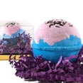 thumbnail image 2 of Big Bath Bomb with Jewelry Surprise Mermaid Necklace Inside Handmade in USA Natural and Safe for Sensitive Skin by Relaxcation 8 oz, 2 of 6