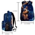 thumbnail image 2 of Lightweight Backpack Sheepdog School Bag Travel Laptop Daypack for Men Women Casual Rucksack, 2 of 6