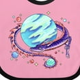 thumbnail image 4 of Inktastic Space Dragon and Planet Boys or Girls Baby Bib, 4 of 4