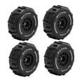 thumbnail image 2 of MERIGLARE 4 Pieces 1/16 Scale RC Tires Stylish Short Course Sand Tires for Black, 2 of 9