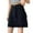 Black, variant on Letdown Denim Skirt Women Casual Denim Mini Skirt High Waisted A-Line Jean Skirt Slim Fit Jean Skirt Summer Jean Skirt with Pockets