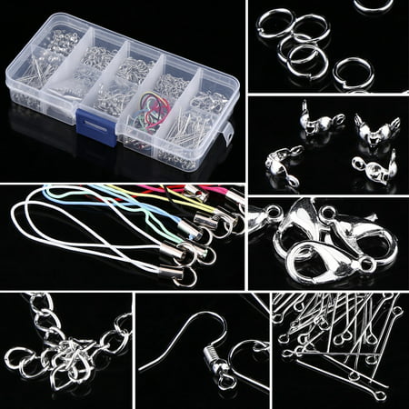 Jewelry Making Kits Set Head Pins Chain Beads Craft Accessories With Box, Jewelry Findings, Craft Making