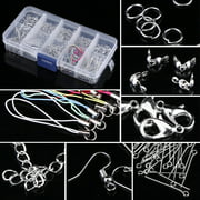 Anauto Jewelry Making Kits Set Head Pins Chain Beads Craft Accessories With Box, Jewelry Findings, Craft Making Supplies