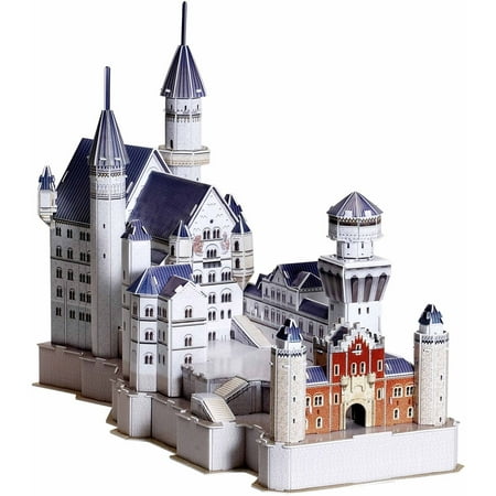 Neuschwanstein Castle 3D Puzzle, 99 Pieces - Walmart.com