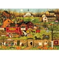 thumbnail image 4 of Buffalo Games - Americana Collection - Blackbirds Roost at Mill Creek - 500 Piece Jigsaw Puzzle, 4 of 5