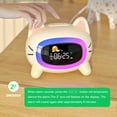 thumbnail image 5 of ANALOI Despertador para niños Ok to Wake Despertador para niños, Reloj de luz Nocturna para Dormitorio, Despertador de Gato con Entrenamiento del sueño y máquina de Sonido, Regalo de cumpleaños para n, 5 of 5