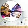 thumbnail image 2 of DesignArt Metaphorical Mind Painting Large Wall Clock, 2 of 2