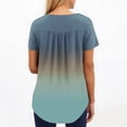 thumbnail image 6 of Scyoekwg Womens Short Sleeve Tops Short Sleeve Tops Comfy Clothes Ladies Blouses Dressy Casual Trendy Womens Summer Fashion Loose Womens Going Out Outfits, 6 of 6