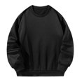 thumbnail image 4 of Sudadera para mujer, Tops, ropa clásica sencilla para mujer, jersey de gran tamaño para chicas adolescentes, ropa deportiva diaria, viajes de otoño , XL, 4 of 10