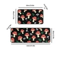 thumbnail image 3 of NSESSHome Fall Kitchen Rug Set of 2, Welcome Mushroom Kitchen Rugs Mat, Autumn Thanksgiving Washable Non Slip Absorbent Indoor Floor Decor Mats 23.62"x 15.74"+47.24"x 15.74", 3 of 6