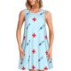 thumbnail image 1 of Easygdp Syringe And Red Cross para Vestido Transpirable de Mujer, Vestido Suelto de Manga Corta con Pliegues y Bolsillos para el Verano, 1 of 7
