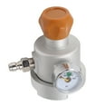 thumbnail image 4 of Adaptador para máquina de refrescos de aluminio resistente a la corrosión y al óxido, conector de recarga de CO2 con manómetro, conector rápido macho de 8 mm, 4 of 14