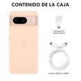 thumbnail image 2 of Celular Google Pixel 8 8GB 128GB 50MP OLED 6.2' 120Hz 5G Rose, 2 of 6