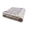 thumbnail image 3 of Daisy Flower Lilac 2-Piece Soft Matelasse Jacquard Cotton Blend Quilt Set - Twin, 3 of 5