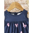 thumbnail image 4 of Infant Girls Dress 6 Months Girls Summer Dress 9 Months Girls Sleeveless Animals Print Dress Sundress Blue, 4 of 6