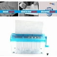 thumbnail image 4 of Paper Cut Shredder Fast A4, Portable, Confidential Mini Desktop Shredder with NonSlip Base for Paper, Notes, Bills, Portraits, 4 of 5