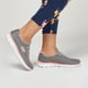 thumbnail image 2 of Tenis SKECHERS Mujer Wide Fit Transpirables gris 24, 2 of 6