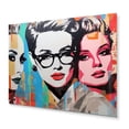 thumbnail image 2 of Designart "Vintage 1950s-Style Woman Portrait II" Celebrity Metal Wall Decor, 2 of 5