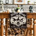 thumbnail image 2 of Camino de mesa de Halloween con sombrero de bruja, decoración de mesa de comedor de cocina de otoño festivo para decoración de fiesta en el hogar, 2 of 5