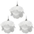 thumbnail image 1 of Colgante de decoración para árbol de Navidad, bola de espuma con purpurina de pétalos, bola de Navidad blanca como la nieve, caja de pétalos grande RYT1187-8cm (espuma; 3 bolas), 1 of 14