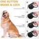 thumbnail image 3 of Retractable Dog Leash with Dispenser and Poop Bags, 16 ft Pet Walking Leash, Anti-Slip Handle, Tangle Free, Reflective Nylon Tape (L, Black), 3 of 4