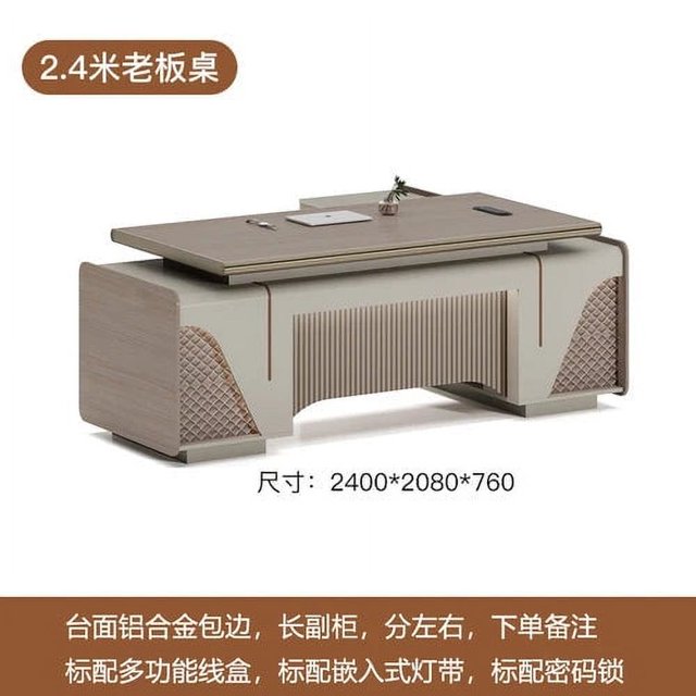 Study Computer Desk Organizer Conference Work Writing Corner Office Desk Reception Drawers Mesa De Escritorio Desk Accessories My Lux Decor Round