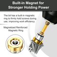 LABAKUI-PH2 Magnetic Drywall Screw Setter Bits, 1/4