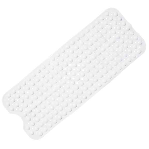 RLESO Baby Bath Mat Non Slip Extra Long Bathtub Mat for Kids 40 X 16" - Eco Friendly Bath Tub Mat with 200 Big Suction Cups,Machine Washable Shower Mat,Clear
