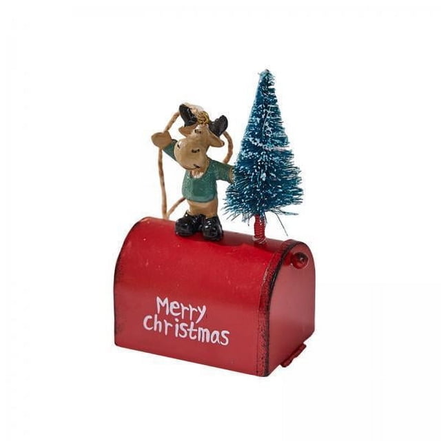 3 Adornos Divertidos Para árbol De Navidad De Buzón De Correo, Suministros Para Fiestas, Festivales, Manualidades, Alces