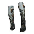 thumbnail image 2 of Bixox Surreal Panda Warrior Print Compression Socks,Compression Socks Women & Men Circulation for Medical,Running,Athletic, 2 of 7
