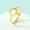 Gold, variant on Stainless Steel Queer Pride Transgender Ring Lgbtq Gay Best Friend Friendship Gfit
