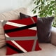 thumbnail image 4 of ¡Oferta Tainini! Juego de 4 fundas de cojín decorativas de 45 x 45 cm con diseño geométrico de rayas abstractas modernas, para sofá, cama, sala de estar, decoración rústica., 4 of 6
