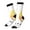3 Black, variant on Bee Happy Sunflower Gnomes Print Adult Socks for Men & Women,Calf Socks, Ankle Socks,Boots Socks,Breathable Casual Sock,Unisex Crew Socks