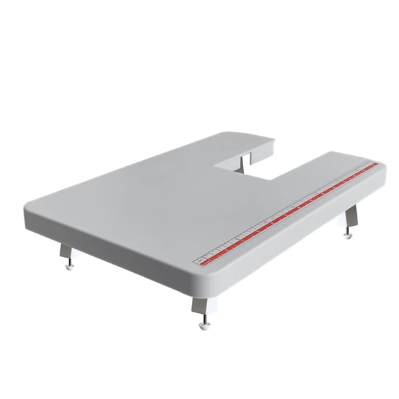 StitchTech Sewing Machine Extension Table Compatible with Singer Brand 44S, 4411, 4423, 4432, 4452, 5511, 5523, 5532, 6335 Heavy Duty Sewing Machines, Grey, 15" x 10"