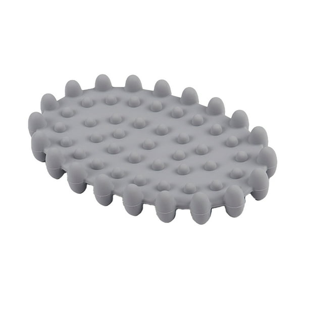 Jabonera de silicona, jabonera inclinada con drenaje, bandeja de jabón fácil de limpiar para ducha, baño y fregadero de cocina, protector de jabón antideslizante para jabones estándar.
