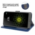 thumbnail image 3 of Mobile Phone Cover for Lg G5, Cover Premium Pu Leather Tpu Flip Cover Magnetic Closure Card Compartment Stand Function Wallet with Lanyard Protective Cover, 3 of 7