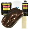 Restoration Shop - Mahogany Brown Metallic Acrylic Enamel Auto Paint, Complete Gallon Paint Kit, Single Stage High Gloss