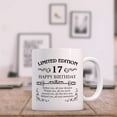 thumbnail image 6 of 17th Birthday Gifts for Girl Boy - 11 oz Coffee Mug - 17 Year Old Present Ideas for Son, Daughter, Sister, Brother, Friend, Colleague, Classmate (17th Birthday Gift), 6 of 6