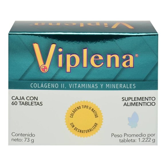 Suplemento alimenticio Viplena 60 tabletas
