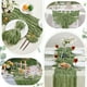thumbnail image 4 of Juego de 6 manteles de mesa AGIRL de color verde salvia, 300 x 9 cm, 4 of 7