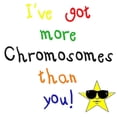 thumbnail image 2 of CafePress - More Chromosomes Infant Bodysuit - Baby Light Bodysuit, Size Newborn - 24 Months, 2 of 4
