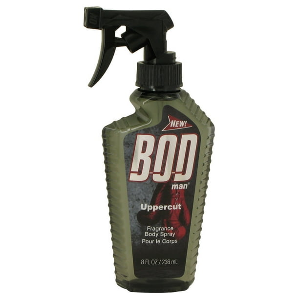 Bod Man Uppercut by Parfums De Coeur - Men - Body Spray 8 oz - Walmart.com