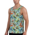 thumbnail image 2 of Haiem Retro Flying Butterflies Men Workout Tank Top Gym Bodybuilding Sleeveless Muscle T Shirts Athletic Tank Breathable Workout Shirt-3X-Large, 2 of 8