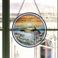 thumbnail image 3 of Rio de Janeiro Skyline Stained Glass Suncatcher Window Hanging – Personalized Window Hanging for Travel Memories, Trip Of The Year Gift for Couples, Families or Friends Christmas 2025, 3 of 5