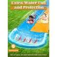 thumbnail image 3 of Joyfy Toboganes de Agua de 6,9 m y 2 Tablas de Bodyboard con Aspersor Incorporado para Niños, 3 of 7