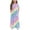 Multicolor A, variant on Zpanxa Girls Summer Dress Kids Solid Color Short Sleeve Ruffl Pockets Round-Neck Print Dress Green 14 Years