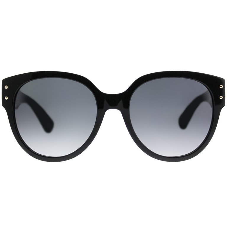 Moschino Ladies Black Oval Sunglasses MOS013/S08079O56  display picture 1