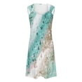 thumbnail image 5 of Puntoco Vestidos Mujer Verano Mujer Playa Impreso Elegante Estilo Casual Vestido con Cuello En V con Correa, 5 of 5