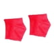 thumbnail image 2 of 2 protectores para zapatos de pole dance, gamuza, antiarañazos, suaves Rojo L, 2 of 9