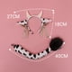 thumbnail image 5 of Clips de oreja de gato, conjunto de disfraz largo , pinza de pelo de de para mujeres, disfraces de , accesorios de Baoblaze Traje de juego de cosplay, 5 of 8